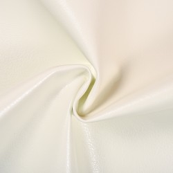 Ткань Дерматин (Кожзам) для мебели, цвет Белый (на отрез)  в Мурине