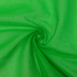 Фатин (мягкий), цвет Светло-зеленый (на отрез)  в Мурине