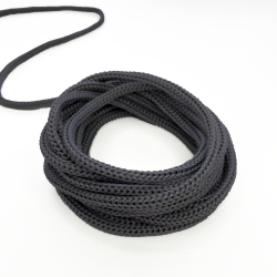 Шнур для одежды d-4.5мм, цвет Серый (на отрез)  в Мурине