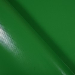 Тентовый материал ПВХ 450 гр/м2, Зелёный (Ширина 160см), на отрез  в Мурине, 450 г/м2, 799 руб