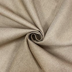 Ткань Рогожка (мебельная), цвет Бежевый (на отрез) (100% полиэстер) в Мурине