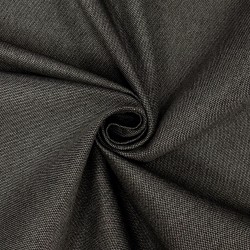 Ткань Рогожка (мебельная), цвет Тёмно-Серый (на отрез)  в Мурине
