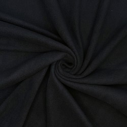 Флис Односторонний 130 гр/м2, цвет Черный (на отрез)  в Мурине