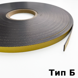 Магнитная лента для Москитной сетки 12,7мм с клеевым слоем (Тип Б)  в Мурине
