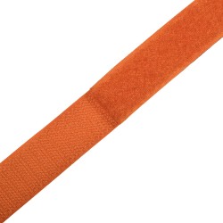 Контактная лента 25мм  Оранжевый (велькро-липучка, на отрез)  в Мурине