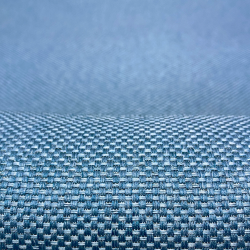 Ткань Блэкаут для штор светозатемняющая 85% &quot;Рогожка Синяя&quot; (на отрез)  в Мурине