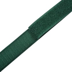 Контактная лента 25мм  Зелёный (велькро-липучка, на отрез)  в Мурине
