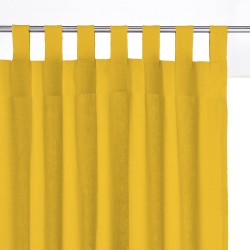 Штора уличная на Петлях (В-220*Ш-145) Желтая, (ткань Оксфорд 600)  в Мурине